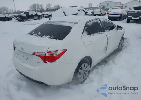 2016 Toyota Corolla Le from USA, damaged, VIN 2T1BURHE7GC686829